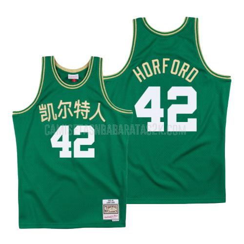camiseta boston celtics de la al horford 42 hombres verde año nuevo chino