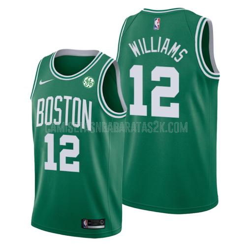 camiseta boston celtics de la grant williams 12 hombres verde icon