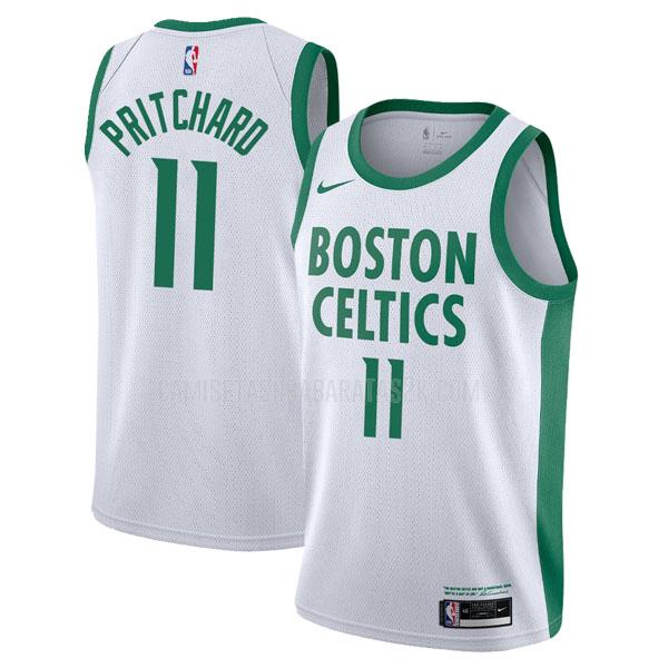camiseta boston celtics de la payton pritchard 11 hombres blanco city edition 2020-21