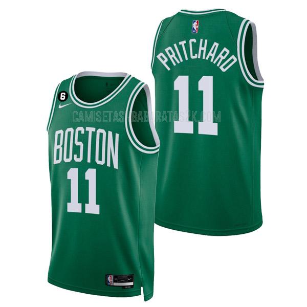 camiseta boston celtics de la payton pritchard 11 hombres verde icon edition 2022-23