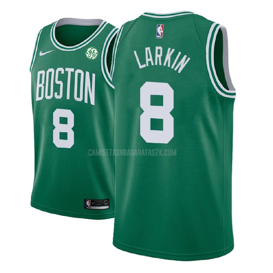 camiseta boston celtics de la shane larkin 8 hombres verde icon 2017-18
