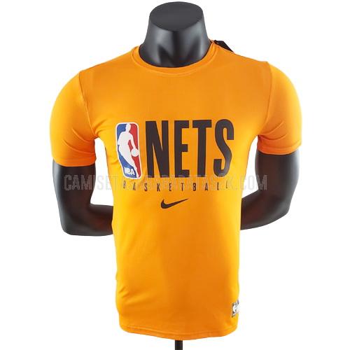 camiseta de baloncesto brooklyn nets de la hombres amarillo 22822a15 2022-23