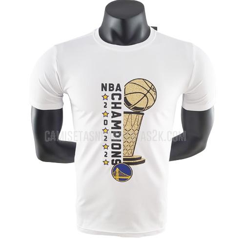 camiseta de baloncesto golden state warriors de la hombres blanco 22822a12 champions 2022