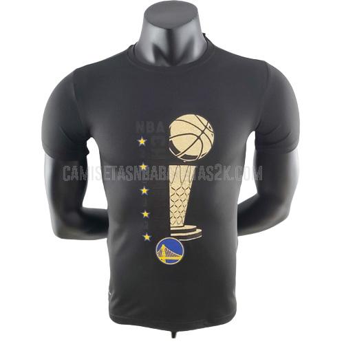 camiseta de baloncesto golden state warriors de la hombres negro 22822a13 champions 2022