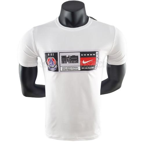 camiseta de baloncesto nike de la hombres blanco 22822a29 2022-23