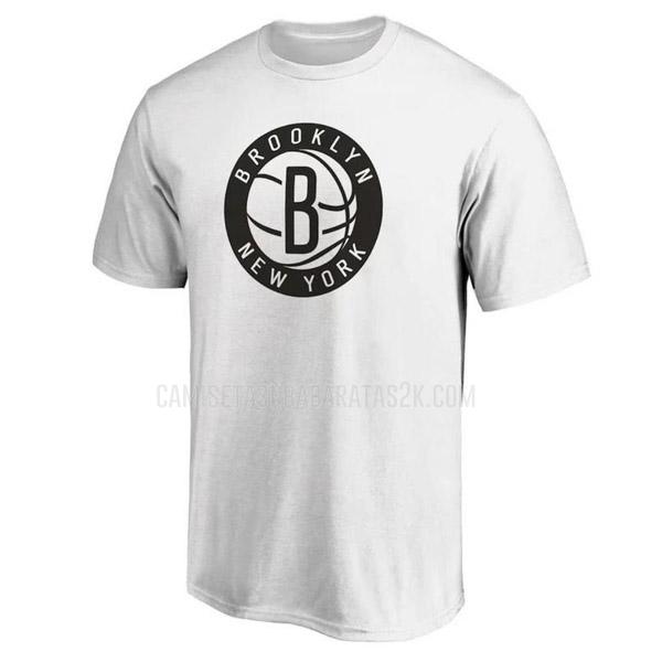 camisetas brooklyn nets de la hombres blanca 417a25