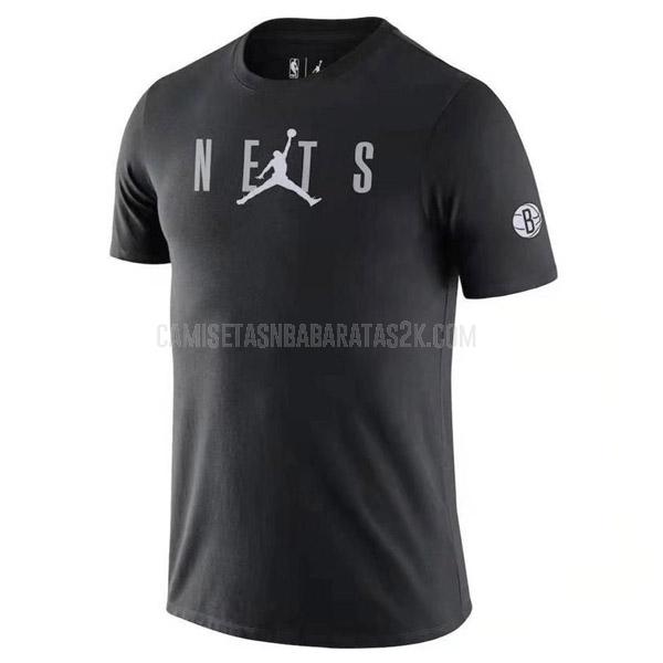 camisetas brooklyn nets de la hombres negro 417a20