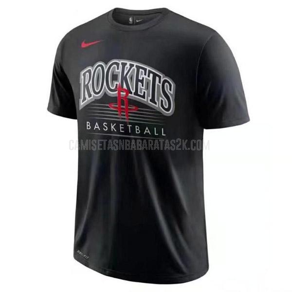 camisetas houston rockets de la hombres negro 417a10