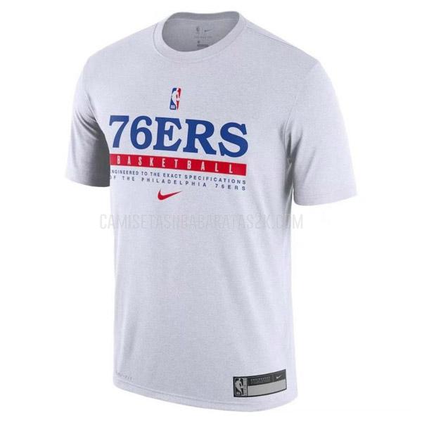 camisetas philadelphia 76ers de la hombres blanca 417a71 2022