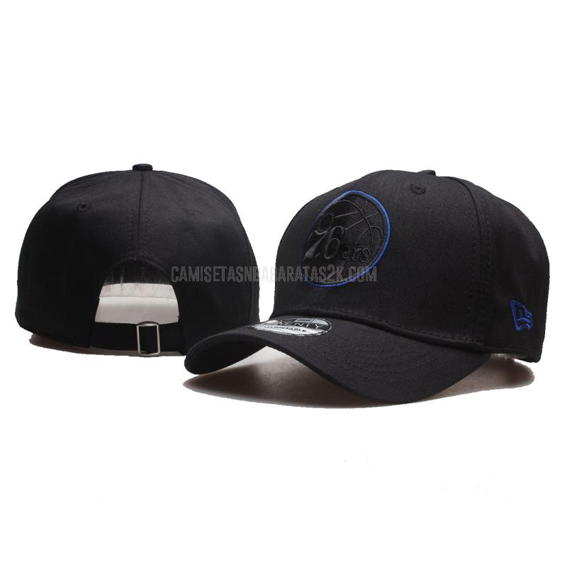 gorra de beisbol philadelphia 76ers de la negro fc1 2023