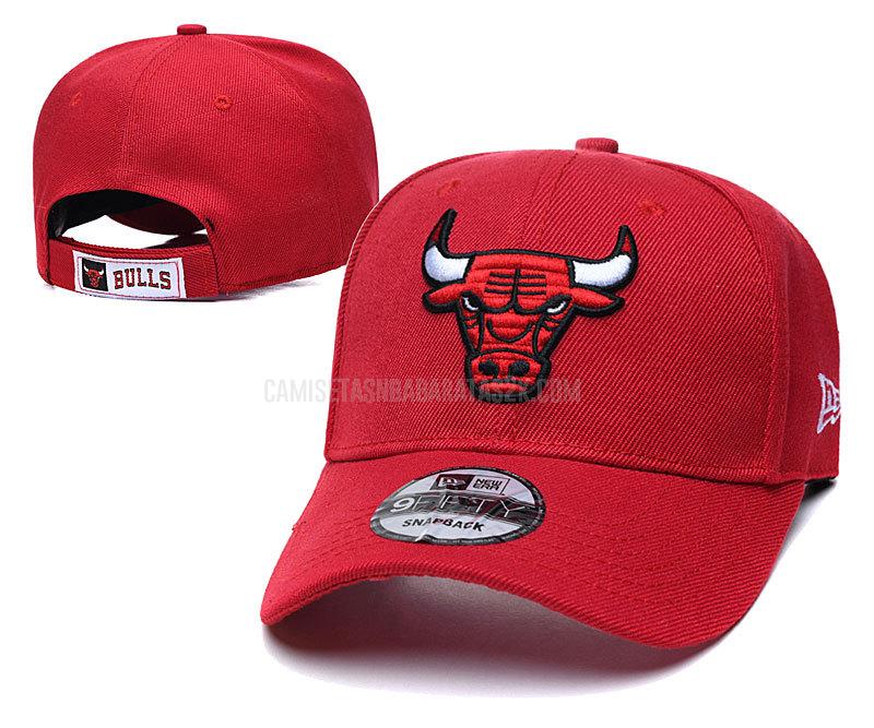 gorras nba chicago bulls de la hombres rojo ene56