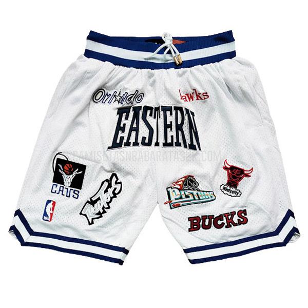 pantalones cortos all-star de la hombres blanco eastern team logo