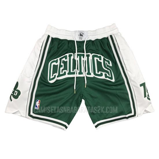 pantalones cortos boston celtics de la verde city edition 2021-22