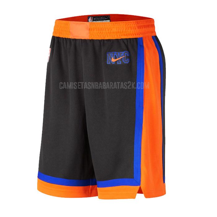 pantalones cortos de baloncesto new york knicks de la negro city edition 2023