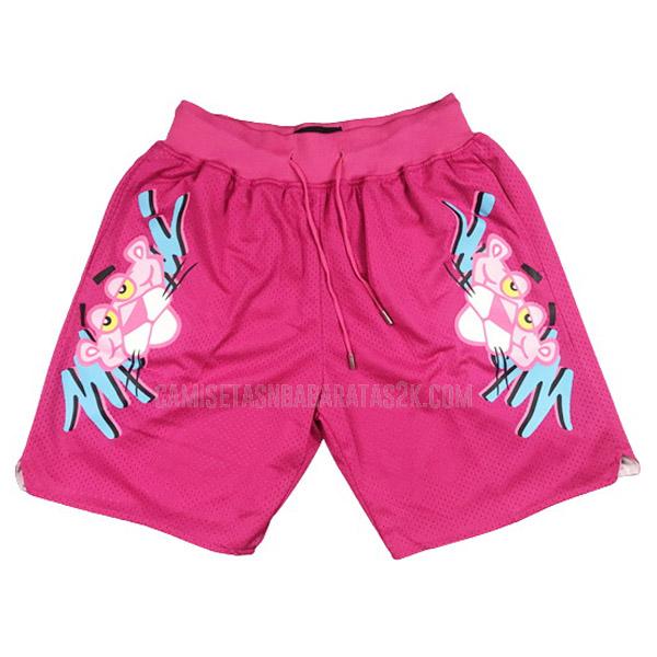 pantalones cortos miami heat de la hombres rosa pink panther rh1