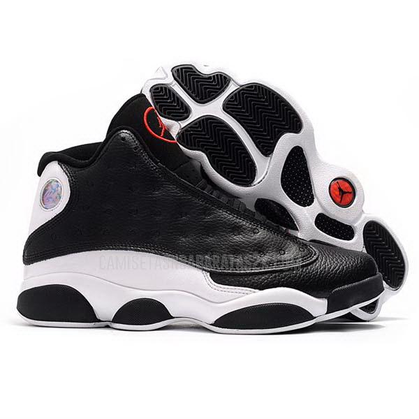 zapatos air jordan de la hombres negro xiii 13 zb222